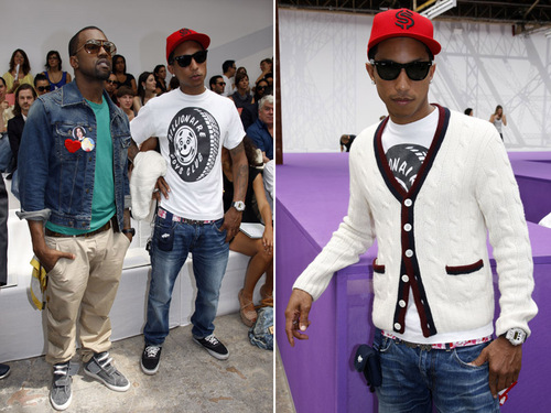 pharrell williams fashion. with Pharrell Williams who